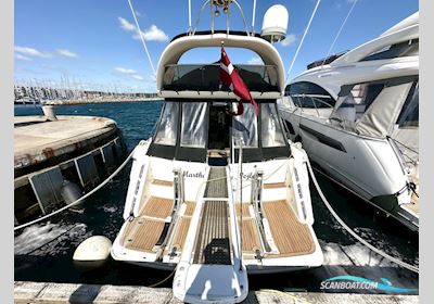 Fairline Squadron 55 Motorbåd 2001, med Volvo Penta D12
 motor, Danmark