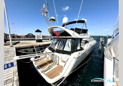 Fairline Squadron 55 Motorbåd 2001, med Volvo Penta D12
 motor, Danmark