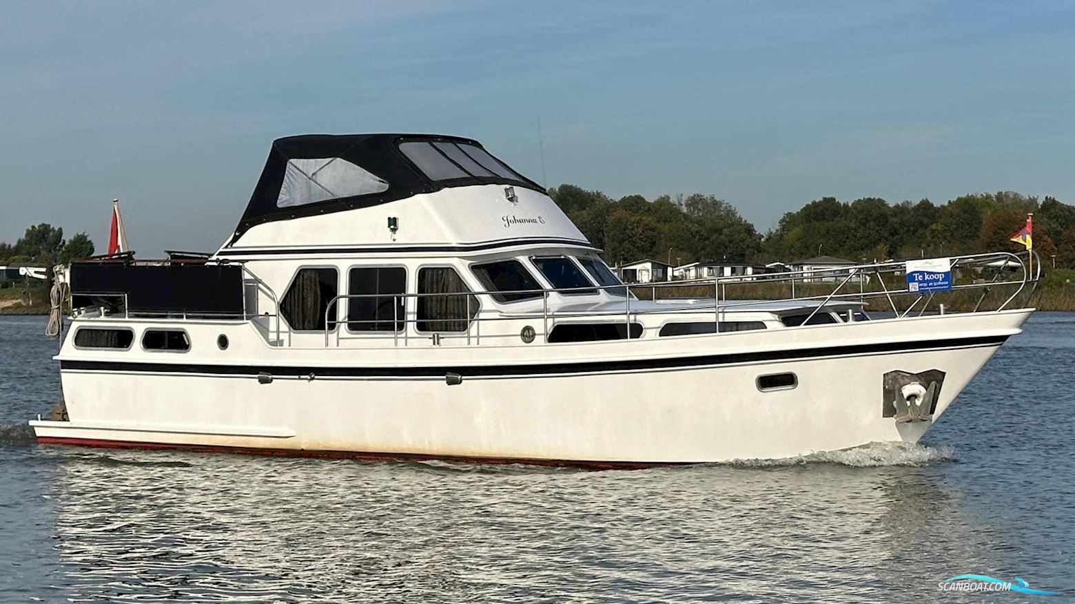 Valkkruiser 11.00 Flybridge Motorboot 1986, mit Volvo Penta motor, Niederlande