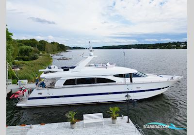 Horizon Elegance 80 Wide Body Motorboten 2000, met Mtu motor, Sweden