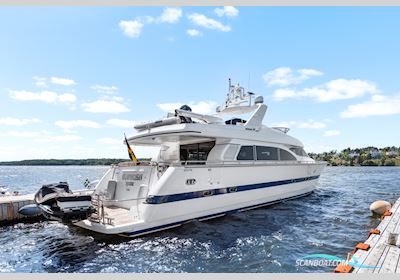 Horizon Elegance 80 Wide Body Motorboten 2000, met Mtu motor, Sweden