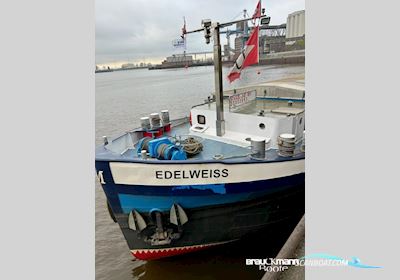 Schiffswerft HaßMersheim am Neckar Edelweiss Bådtype ej oplyst 1958, med Volvo Penta motor, Tyskland