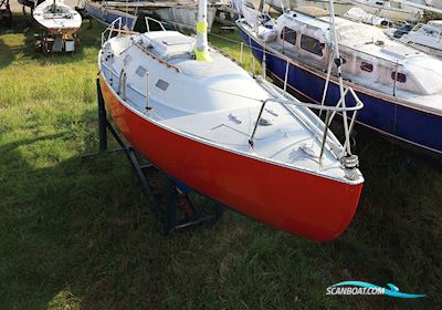 Spækhugger F Zeilboten 1980, met Yamaha F 8 FMHL  motor, Duitsland