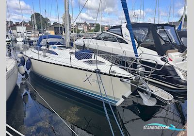 X 402 Zeilboten 1985, met Volvo Penta D1-30 motor, Denemarken
