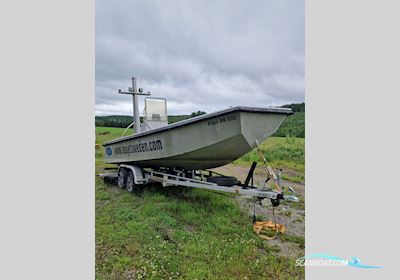 Arbetsbåt Motorbåt 2017, med Jet Pac motor, Sverige
