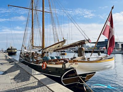 Skonnerten HALMØ Segelbåt 1900, med Gardner motor, Danmark