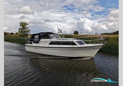 Excellent 9.60 OK AK Motorboten 2000, met Yanmar motor, The Netherlands