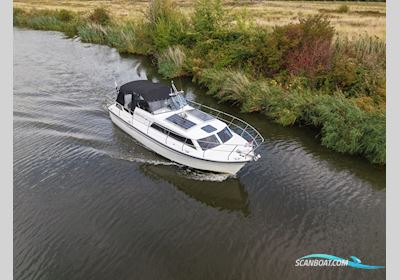 Excellent 9.60 OK AK Motorboten 2000, met Yanmar motor, The Netherlands