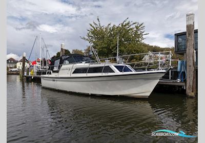 Excellent 9.60 OK AK Motorboten 2000, met Yanmar motor, The Netherlands