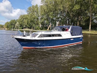 Execellent 9.60 OK Motorboten 2001, met Yanmar motor, The Netherlands