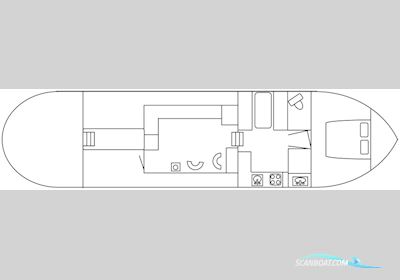 ex Patrouille vaartuig / Varend Woonschip 18.26 met UBC Live a board / Riverboat 1955, with Cummins<br />NTA14-M engine, The Netherlands