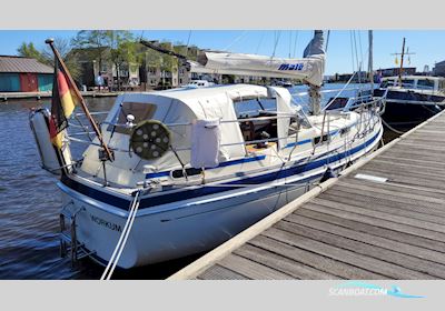 Malö 40 Zeilboten 1984, met Volvo Penta motor, The Netherlands