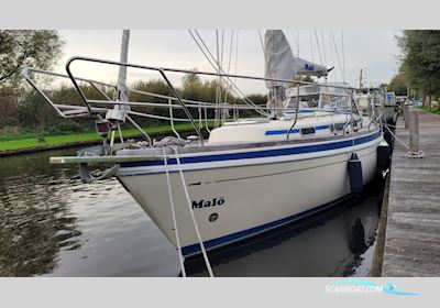 Malö 40 Zeilboten 1984, met Volvo Penta motor, The Netherlands