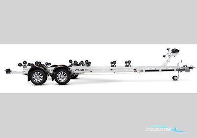 303500TB SR X - 3500KG X-LINE Bådtrailer m/ LED LYS & SUPERRULLER Boattrailer 2025, Denmark