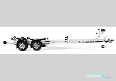 263500TB SR X - 3500KG X-LINE Bådtrailer m/ LED LYS & SUPERRULLER Boattrailer 2025, Denmark
