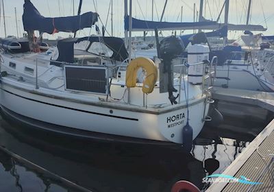 Westerly Medway Sejlbåd 1976, med Mitsubish K4F 40hp (2003) motor, Irland