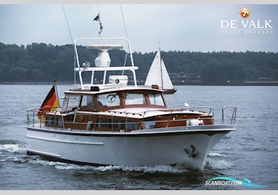 Super Kaagkruiser Visch 45 Motorboten 1966, met Volvo Penta motor, Duitsland
