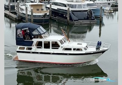 Proficiat Kruiser 9.75 AK Cabrio Motorboten 1990, met Ford motor, The Netherlands