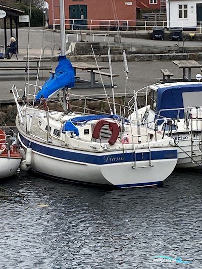 Hallberg Rassy 29 Zeilboten 1987, met Engine type Volvo Penta,Hk 18,diesel
 motor, Denemarken