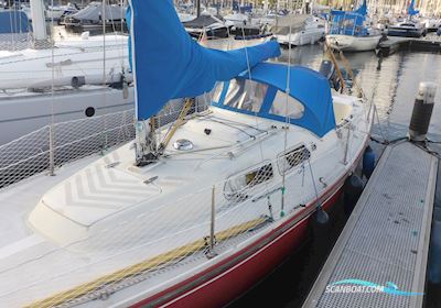 IF-Boot, Marieholm 24, Internationales Folkeboot Segelboot 1974, mit Yamaha motor, Deutschland