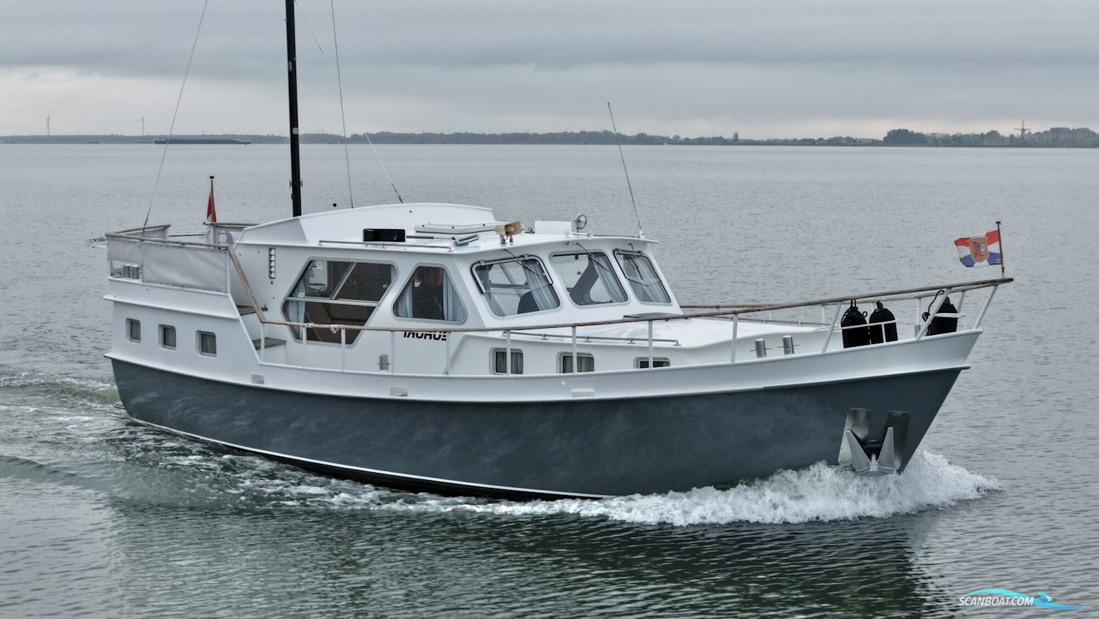 De Ruiter Trawler 12.50 AK Motorboat 1980, with Iveco engine, The Netherlands