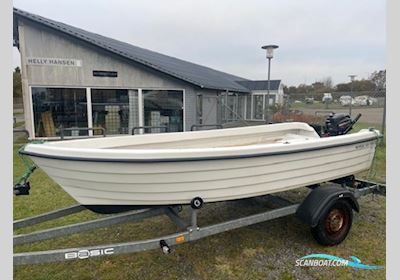 Nordic 405 Fisk med Mercury F4 MH 4-takt Dinghy 2025, Denemarken