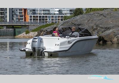 Silver Puma BRz Motorboat 2023, with Honda engine, Sweden