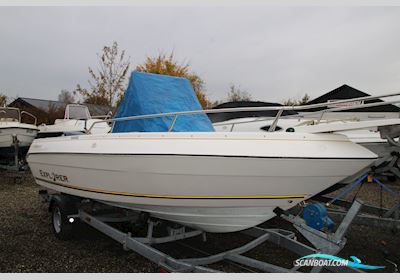 Campion 582 Explorer Motorboot 1999, mit Yamaha F80AETL motor, Dänemark