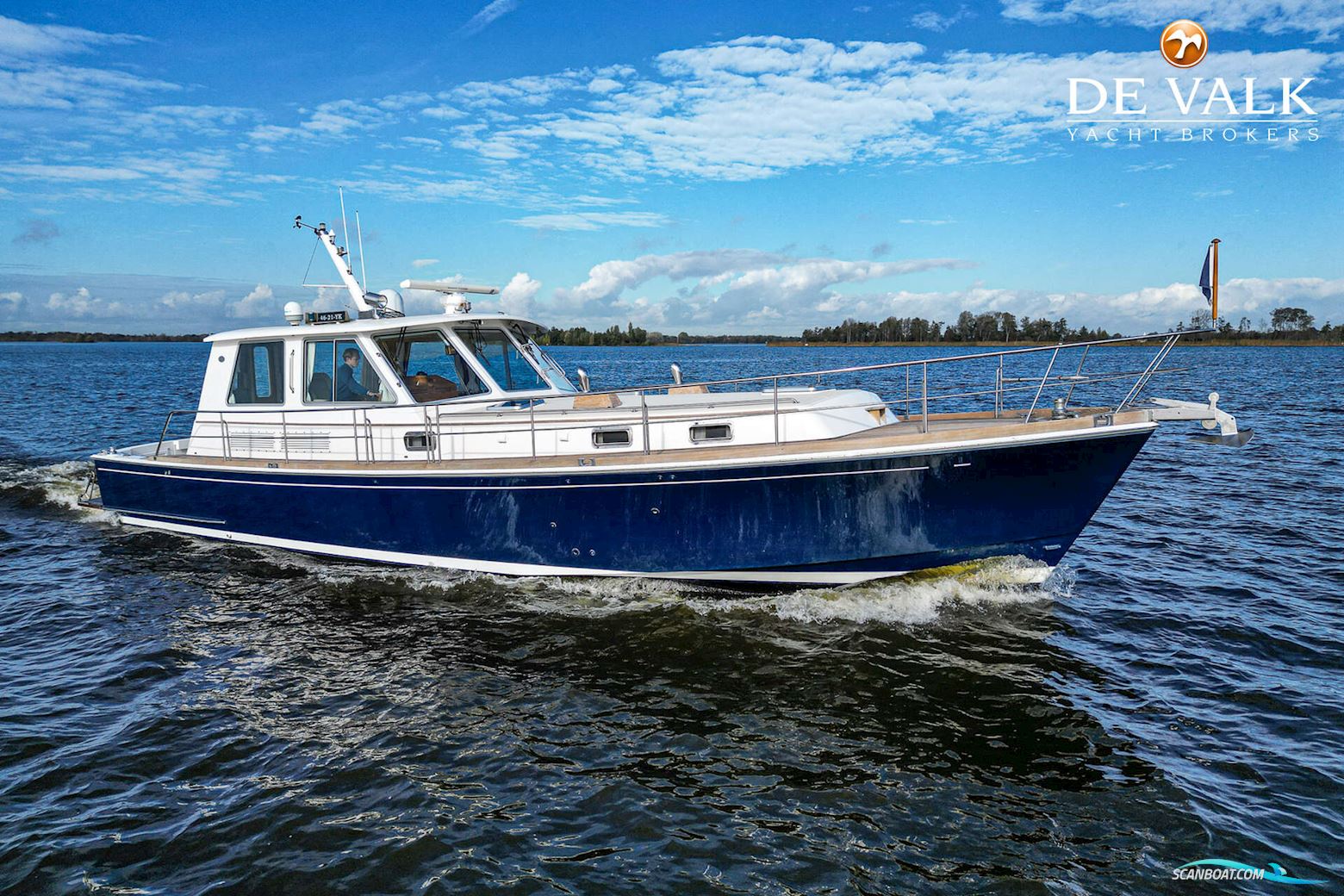 Grand Banks 49 Eastbay SX Motorbåt 2000, med Caterpillar motor, Holland