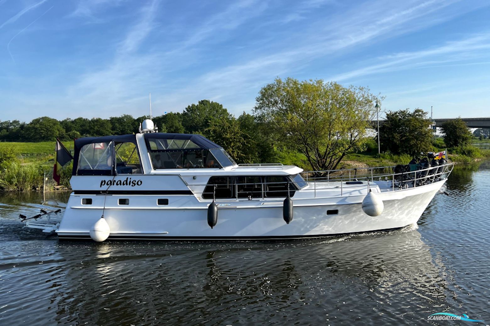 Kompier Kruiser 14.50 AK Motorboat 1997, with Perkins engine, Belgium