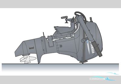 Yamaha F9.9HMHS Vmax Sport Bootsmotor 2022, mit Yamaha F9.9HMHS/L motor, Dänemark