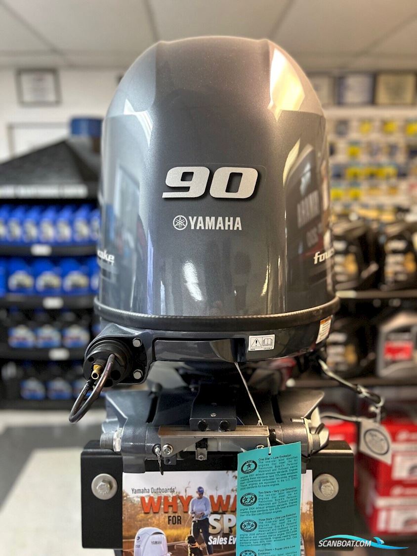 Yamaha 90HP F90LB four-stroke outboard