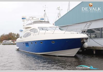 Azimut 68 Plus Motorboat 2000, with MAN engine, The Netherlands