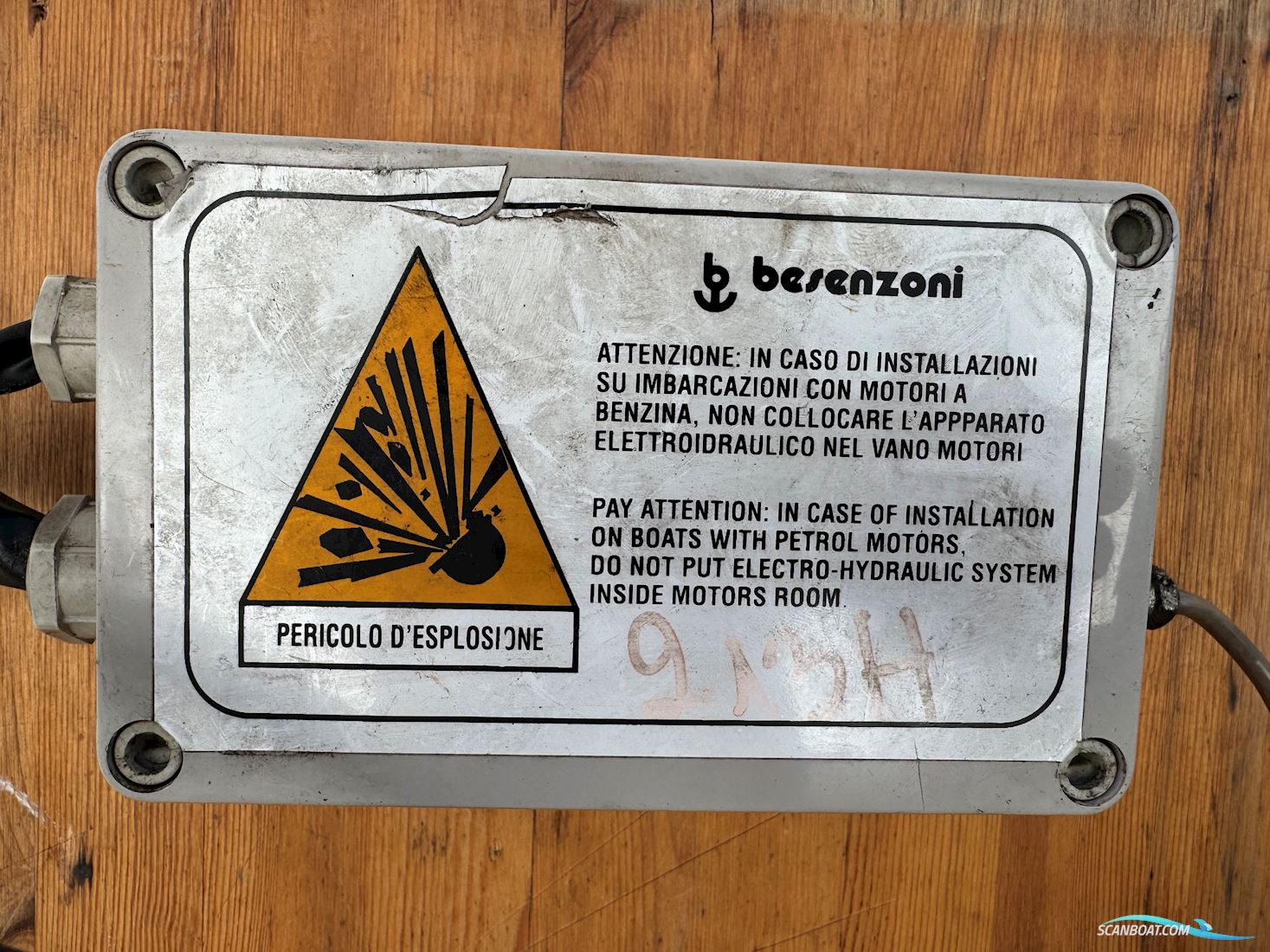 Elhydralisk landgång