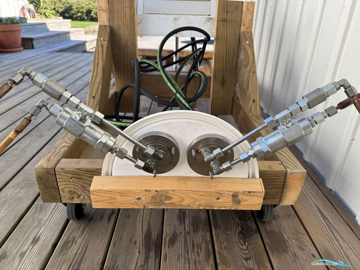 Elhydralisk landgång