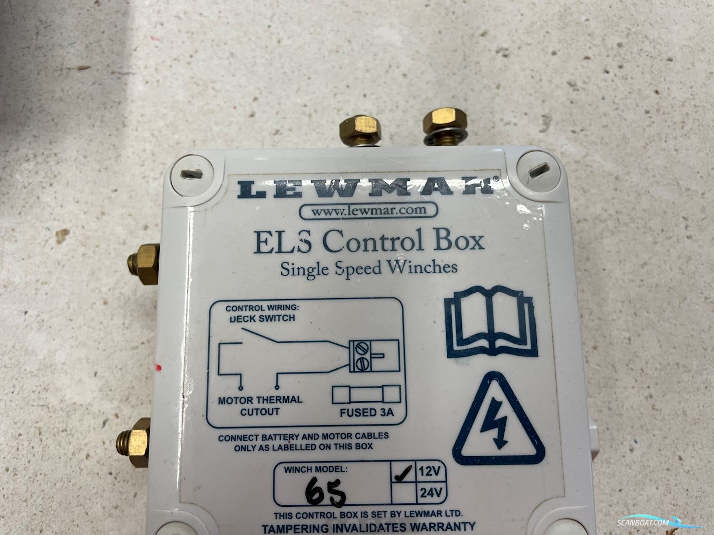 Lewmar winch