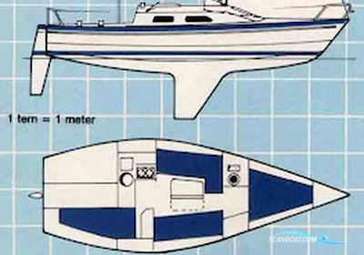 Impala 24 Sejlbåd 1981, med Vire 7 motor, Danmark