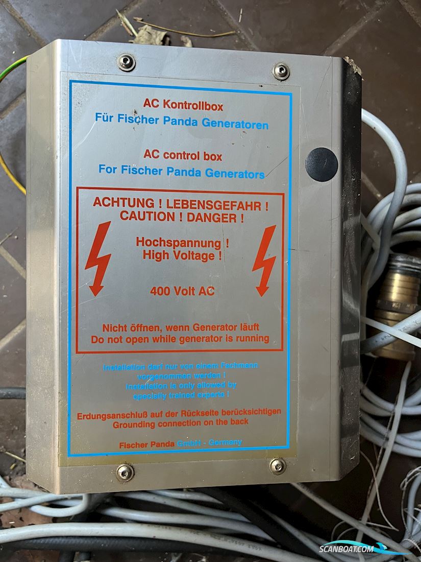 Fischer Panda Marine Generator 8.0 kVA (400V) – Mint Condition, <100 Hours!