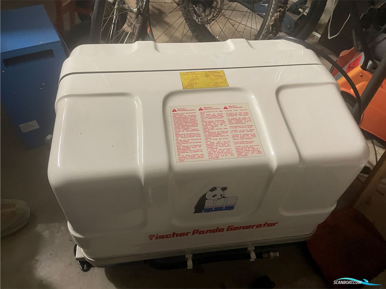 Fischer Panda AGT 4000 PMS dieselgenerator/elverk med tillbehör