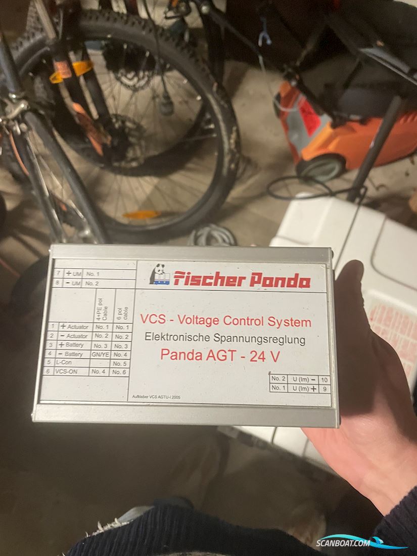 Fischer Panda AGT 4000 PMS dieselgenerator/elverk med tillbehör