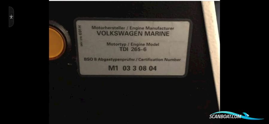 2x VW Marine 3.0 V6 TDi (265 HK) – Årgang 2009 – Kun ~510 timer! Komplette drivlinjer (ZF Gear)