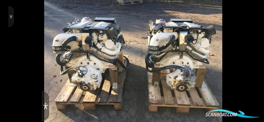 2x VW Marine 3.0 V6 TDi (265 HK) – Årgang 2009 – Kun ~510 timer! Komplette drivlinjer (ZF Gear)