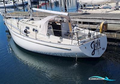 Norlin 34 MK 1 Sejlbåd 1974, med Volvo Penta D1 motor, Danmark