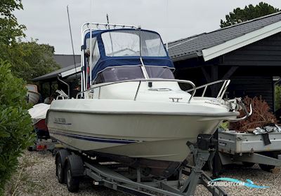 Galeon 660 WA Motorboat 2000, with Honda BF130A engine, Denmark