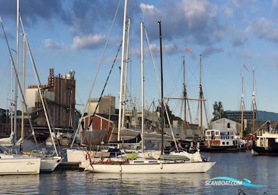 Molich X-Meter Sailing boat 1977, with Vire engine, Denmark