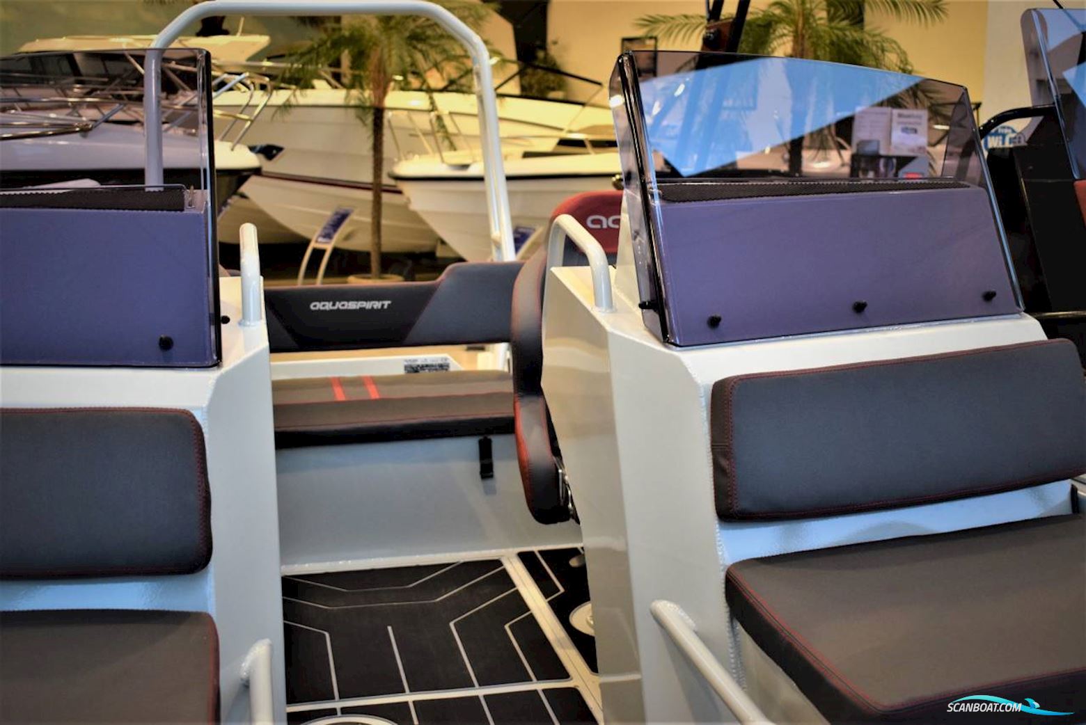 Aqua Spirit 585DC - 130 HK Yamaha/Udstyr