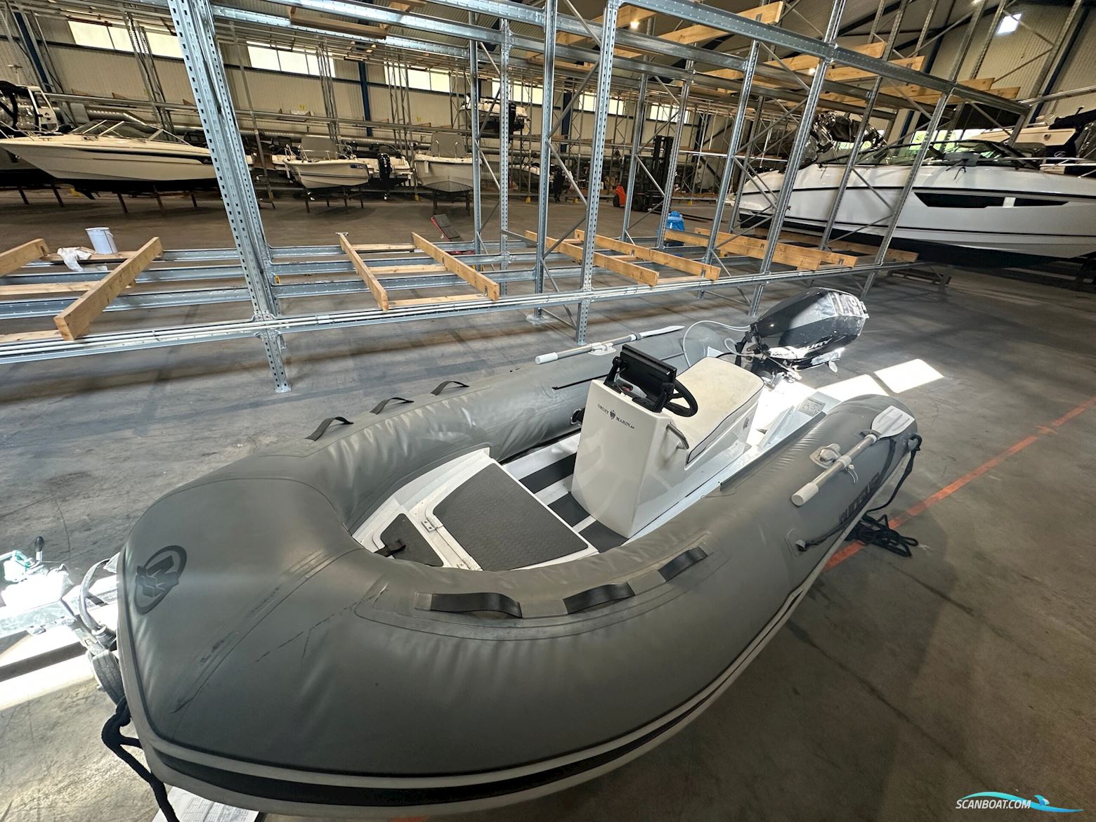 Begagnad Quicksilver 350 ALU RIB -17/19