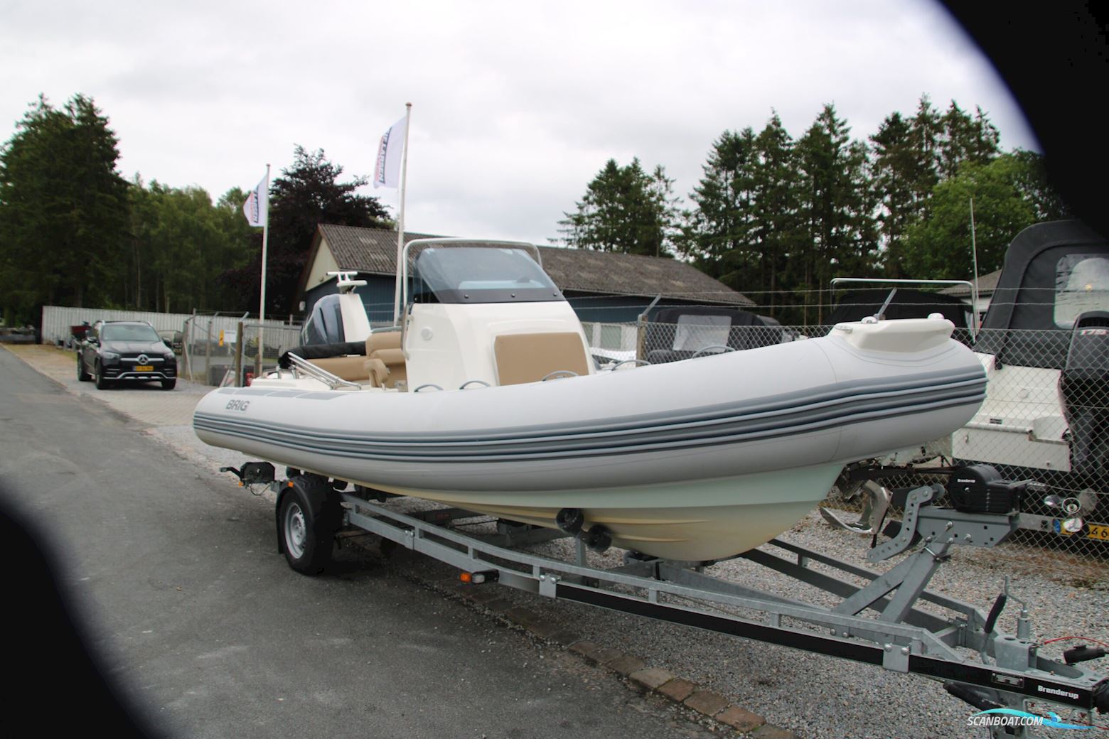 Brig E6.7 Eagle Luksus Rib Schlauchboot / Rib 2022, mit Yamaha F200Xca motor, Dänemark