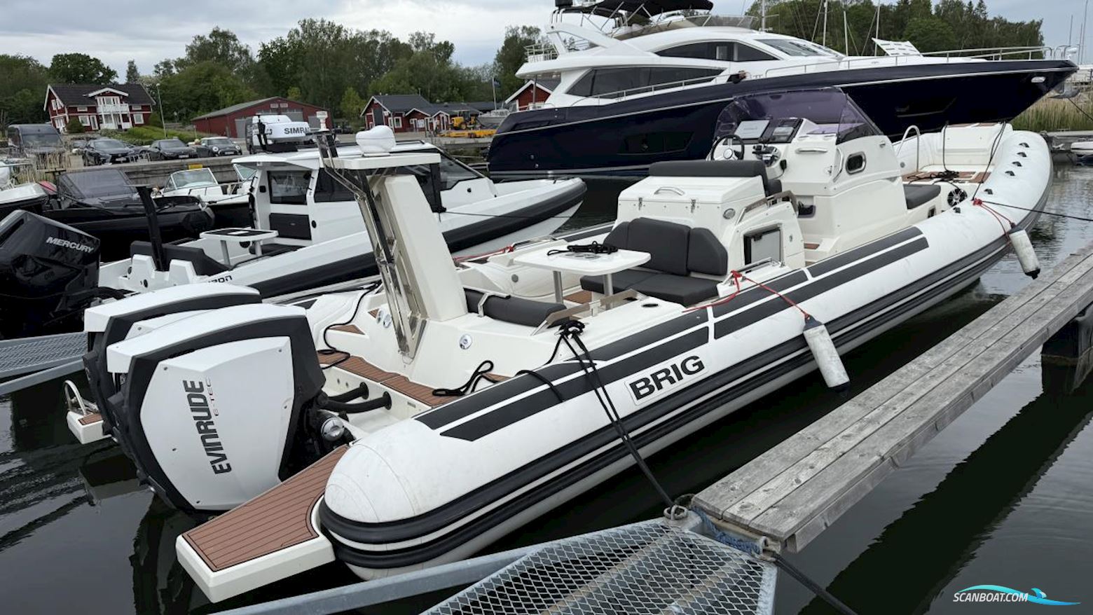 Brig Eagle 10 Schlauchboot / Rib 2018, mit 2x Evinrude 300 G2 motor, Sweden