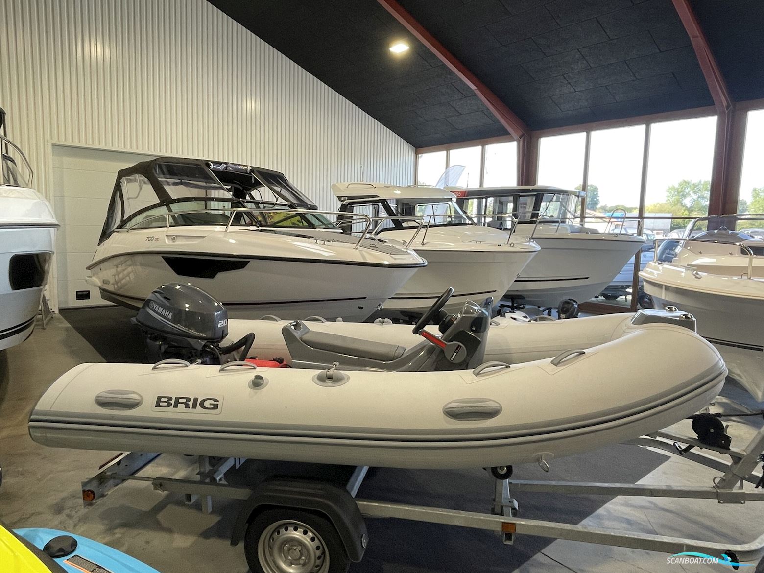 Brig F360S Falcon Tender Rib Schlauchboot / Rib 2023, mit Yamaha F20Geps motor, Dänemark